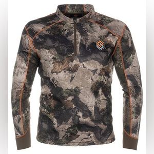 Scentlok SAVANNA AERO ATTACK 1/4 ZIP SHIRT mossy oak terra gila